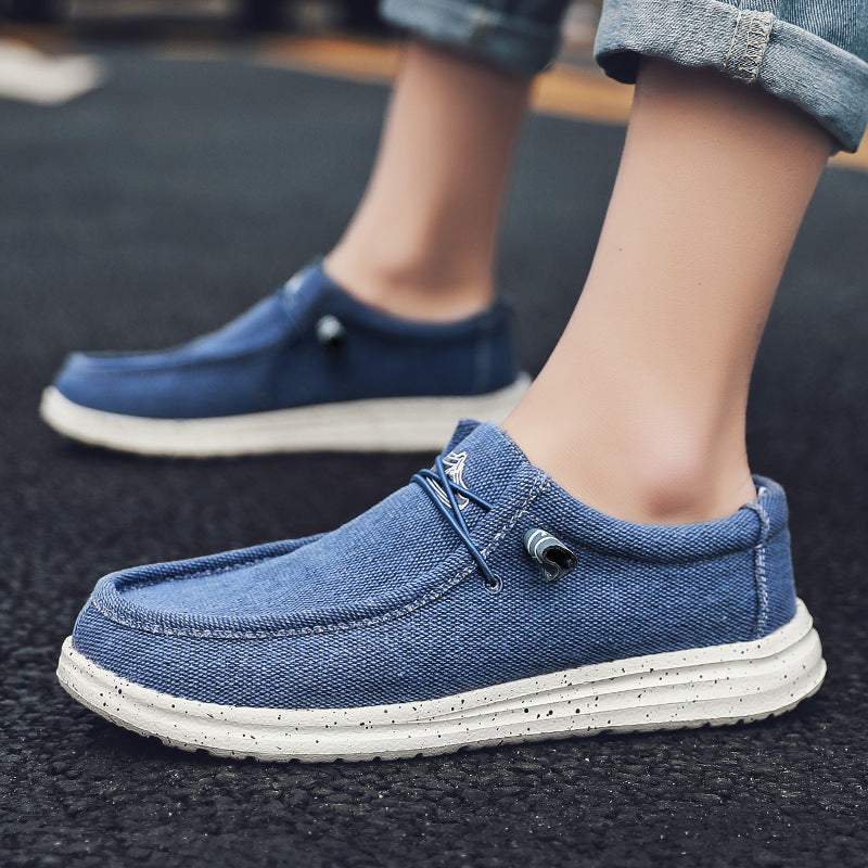 Men’s Fashion Canvas Loafers - Stylish Casual Shoes - Loafer Lane