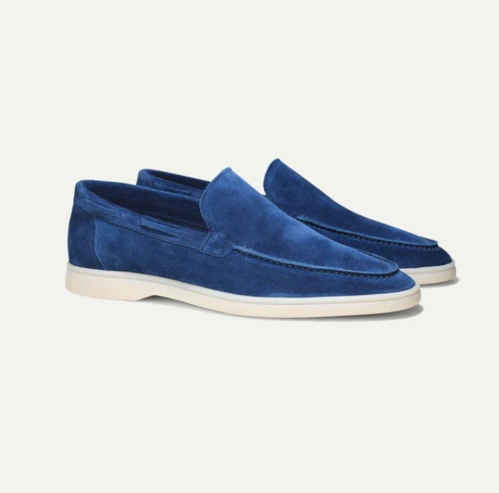 Men’s Matte Suede Slip-On Loafers - Stylish & Comfortable - Loafer Lane