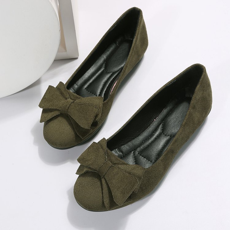 Fashion Bowknot Flats - Cozy Casual Round Toe Loafers for Women - Loafer Lane