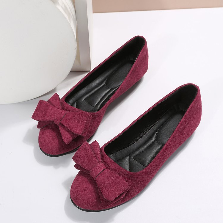 Fashion Bowknot Flats - Cozy Casual Round Toe Loafers for Women - Loafer Lane