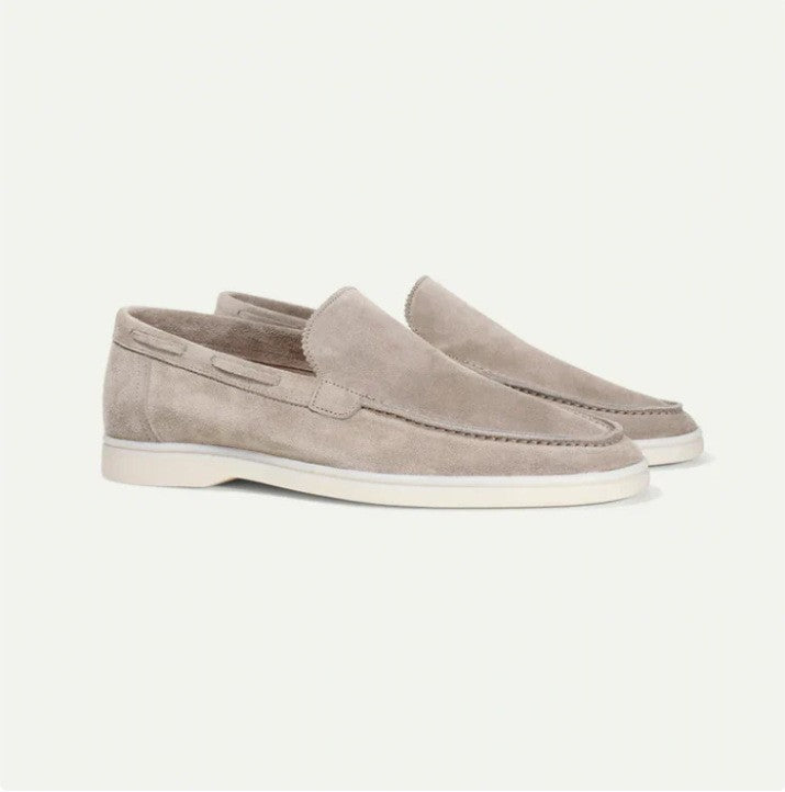 Men’s Matte Suede Slip-On Loafers - Stylish & Comfortable - Loafer Lane