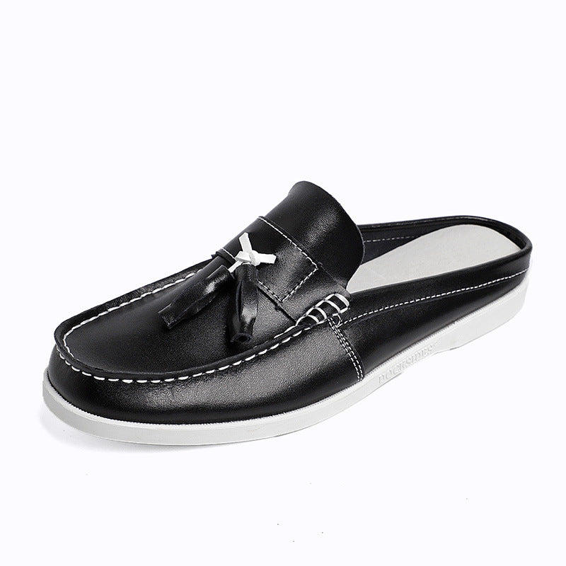 Men's Casual Loafers - Half Toe Slip-On Shoes - Loafer Lane