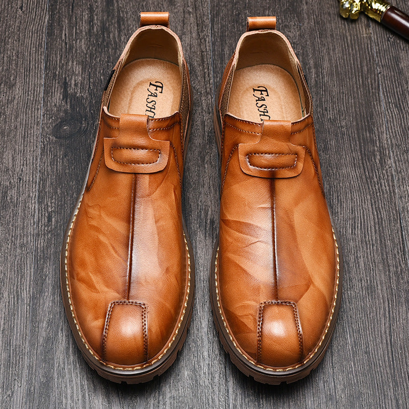 Men’s Casual Leather Loafers - Durable & Stylish - Loafer Lane