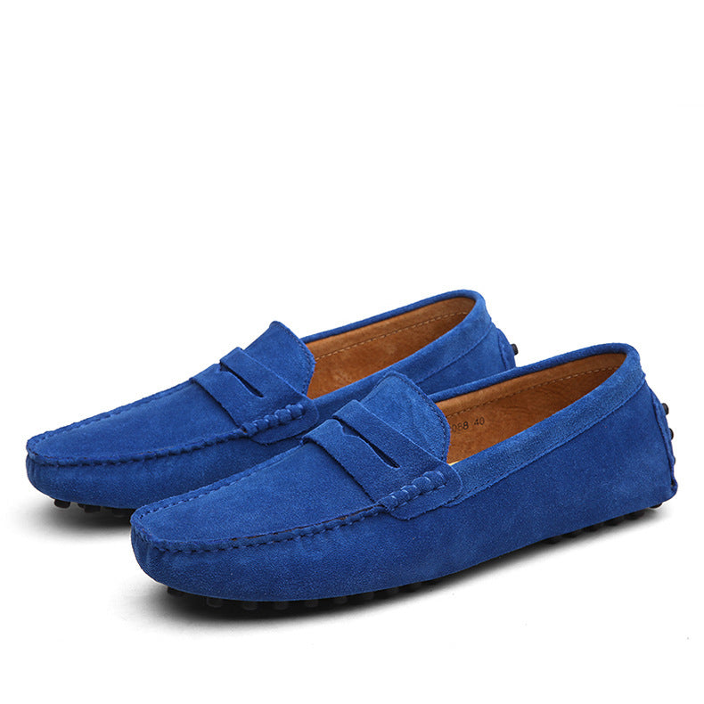 Men's Casual Suede Leather Loafers - Slip-On Moccasins - Loafer Lane