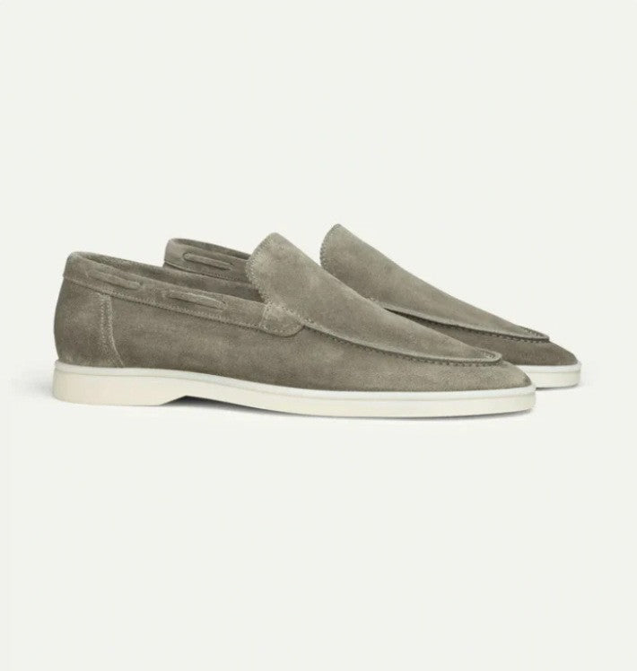 Men’s Matte Suede Slip-On Loafers - Stylish & Comfortable - Loafer Lane