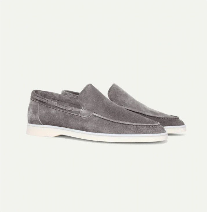 Men’s Matte Suede Slip-On Loafers - Stylish & Comfortable - Loafer Lane