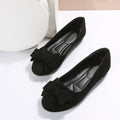 Fashion Bowknot Flats - Cozy Casual Round Toe Loafers for Women - Loafer Lane