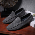 Large Size Slip-On Loafers - Men's Casual Leather Flats - Loafer Lane