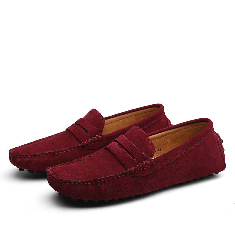 Men's Casual Suede Leather Loafers - Slip-On Moccasins - Loafer Lane