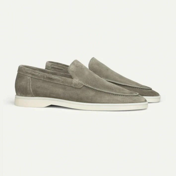 Men’s Matte Suede Slip-On Loafers - Stylish & Comfortable - Loafer Lane