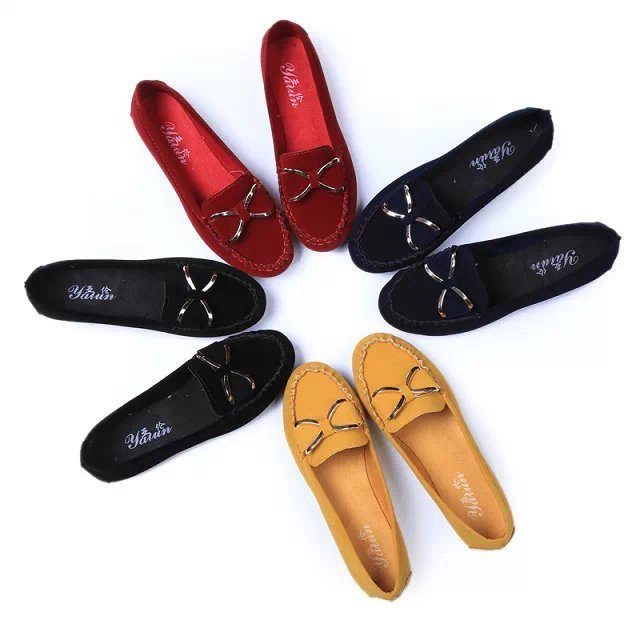 Fashion Bowknot Flats - Cozy Solid Loafers for Women - Loafer Lane