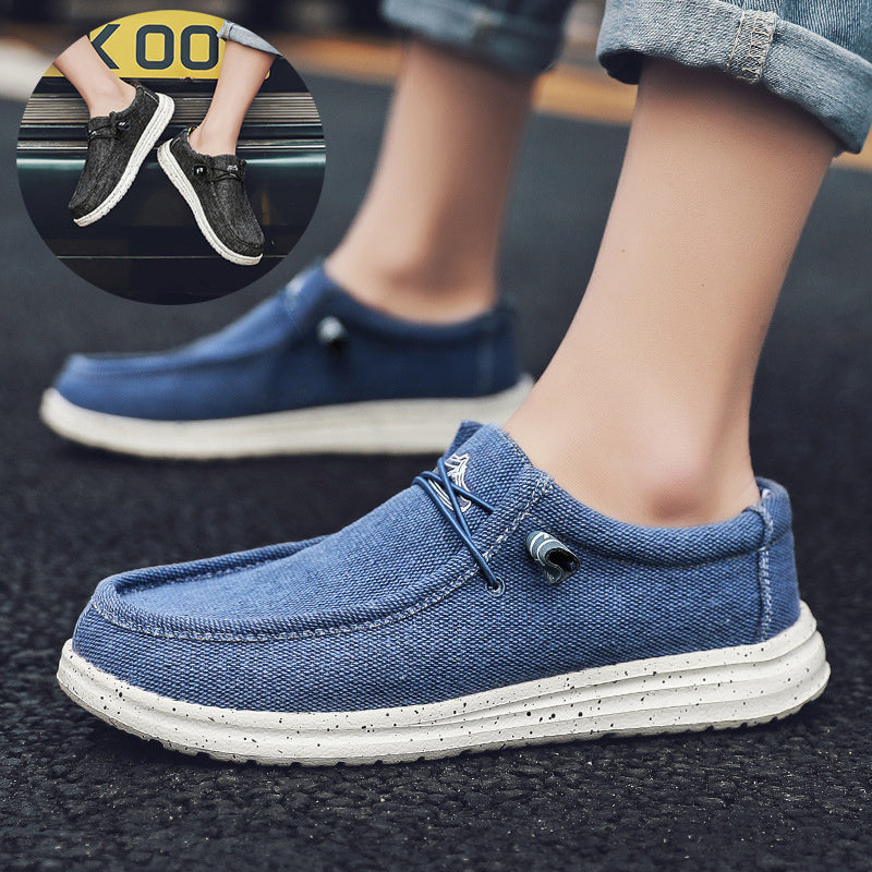 Men’s Fashion Canvas Loafers - Stylish Casual Shoes - Loafer Lane