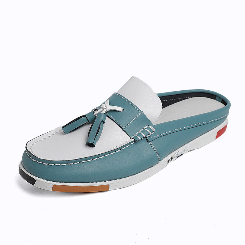 Men's Casual Loafers - Half Toe Slip-On Shoes - Loafer Lane