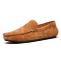 Large Size Slip-On Loafers - Men's Casual Leather Flats - Loafer Lane