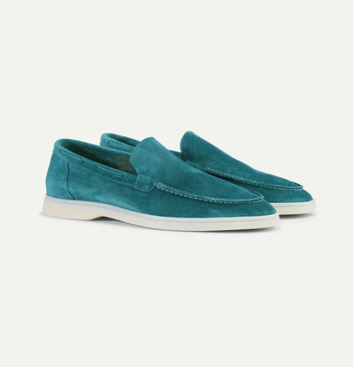 Men’s Matte Suede Slip-On Loafers - Stylish & Comfortable - Loafer Lane