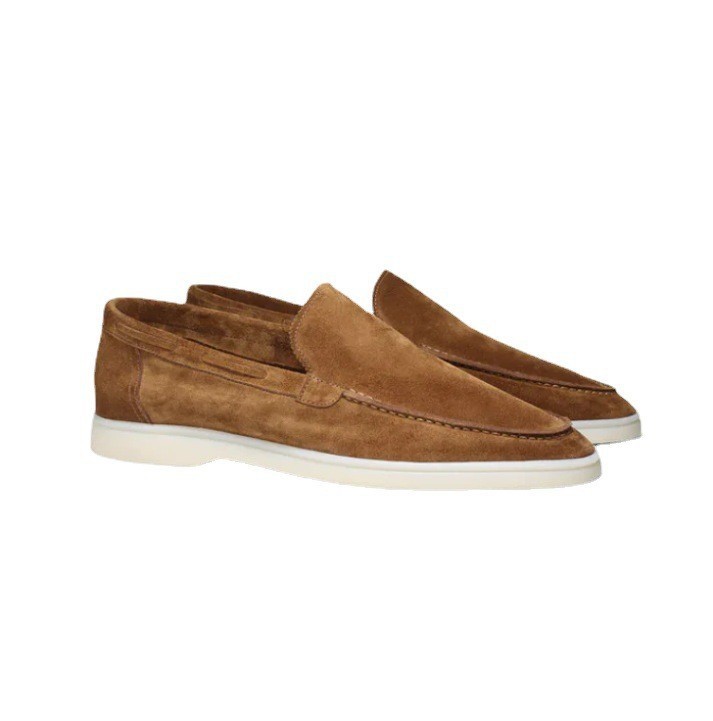 Men’s Matte Suede Slip-On Loafers - Stylish & Comfortable - Loafer Lane