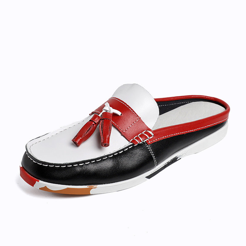 Men's Casual Loafers - Half Toe Slip-On Shoes - Loafer Lane