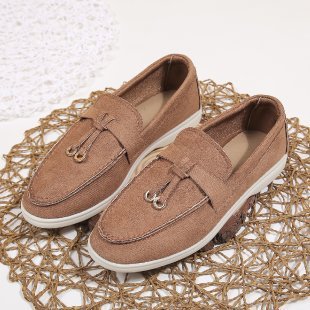 Slip-On High-End Gommino Loafers for Women - Loafer Lane